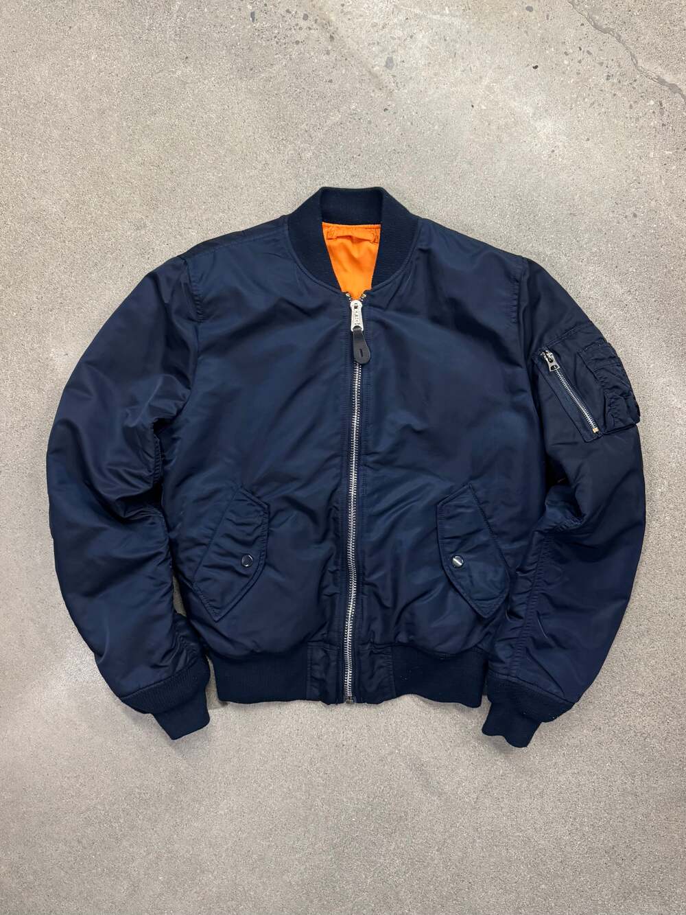 Vintage Alpha Industries MA-1 Bomber Flight Jacket - S